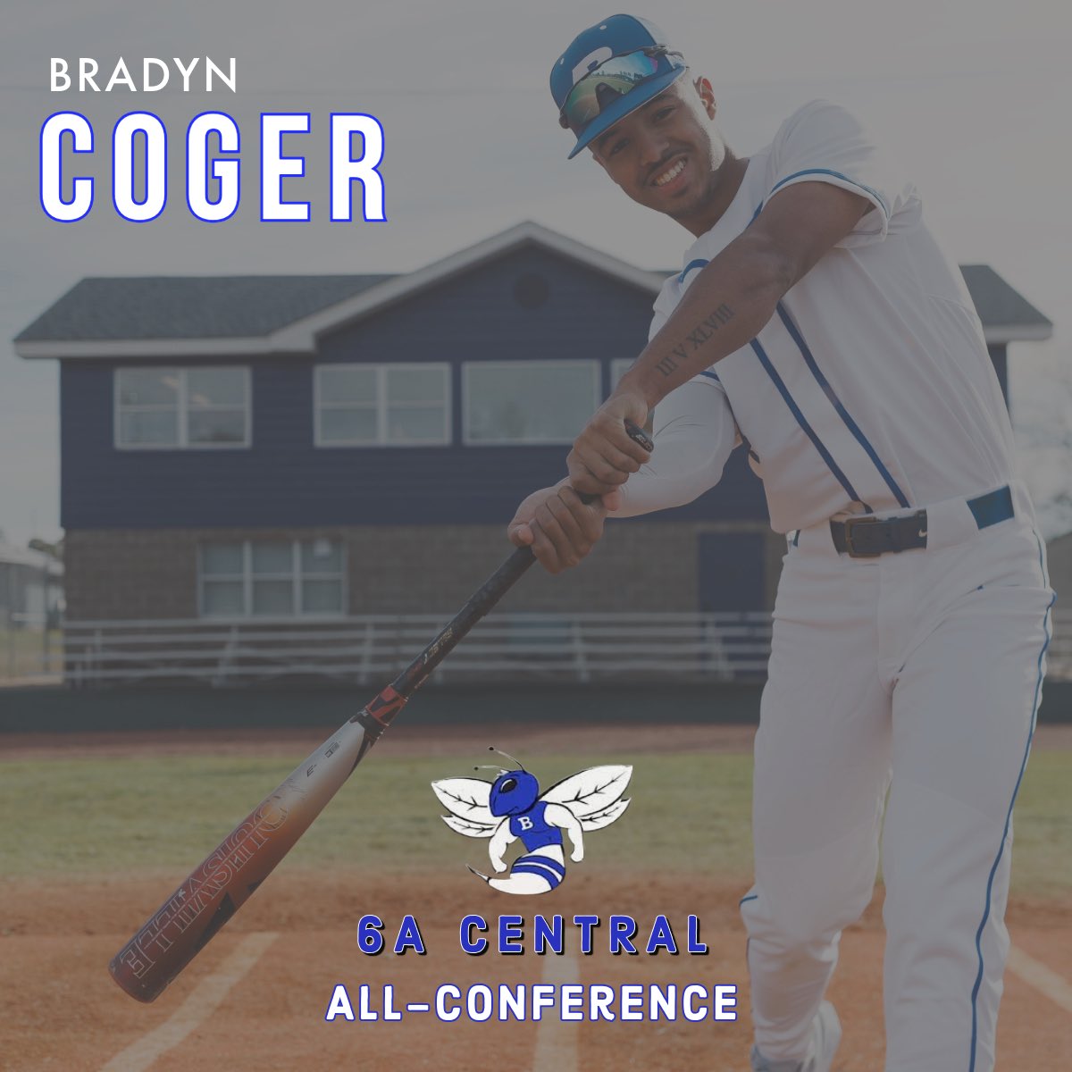Congratulations to <a href="/BradynCoger/">bradyn coger</a> for his 6A Central All-Conference Honors.