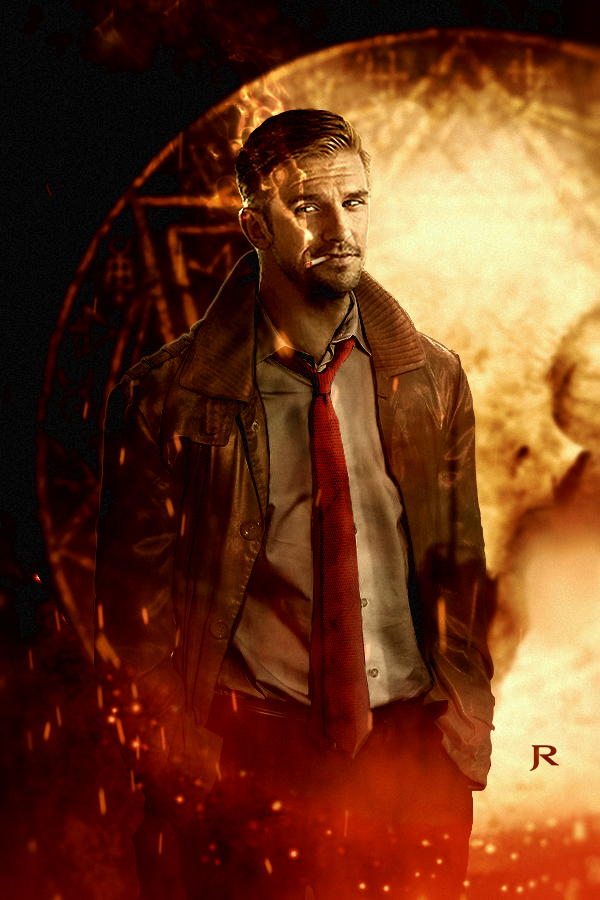 Dan Stevens / John Constantine #dcu @JamesGunn #hellblazer #danstevens