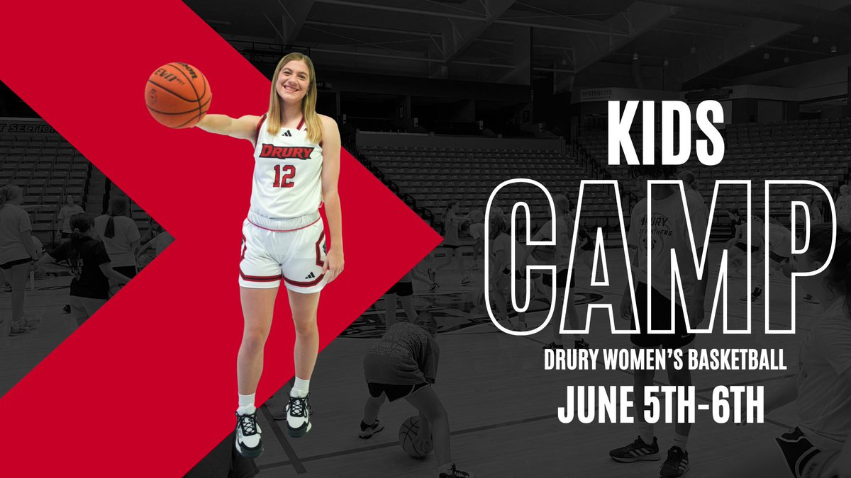 Kids Camp is approaching‼️
(1st-4th grade) 
What to expect🐾
•Drills, games &amp; instruction by the Lady Panthers + coaches
•Swim party at the end of night 1 for campers to cool off &amp; have fun
•Overnight campers will get to stay in the Lady Panther dorms (commuting optional)