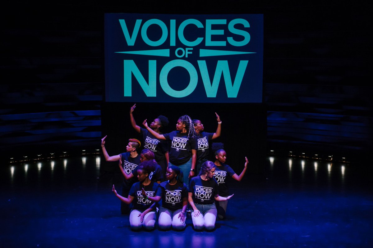 It's the end of our 2024 Voices of Now Festival, a four-night showcase of new work written and performed by eight ensembles of young artists from the D.C. metro area. Congratulations to all our ensemble members! We have loved working with you to tell bold new stories. ❤️👏