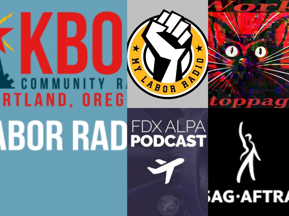 This week's Labor Radio #Podcast Weekly is up at laborradiopodcastweekly.podbean.com/e/work-stoppag… Featuring - @WorkStoppagePod - The @SAGAFTRA Podcast - Labor Radio on @KBOO - My Labor Radio with @Mgevaart - @FedExPilots' Fly By Night #1u #UnionStrong #LaborRadioPod