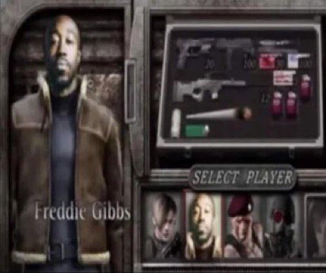 Freddie Gibbs if he Was in Resident Evil: