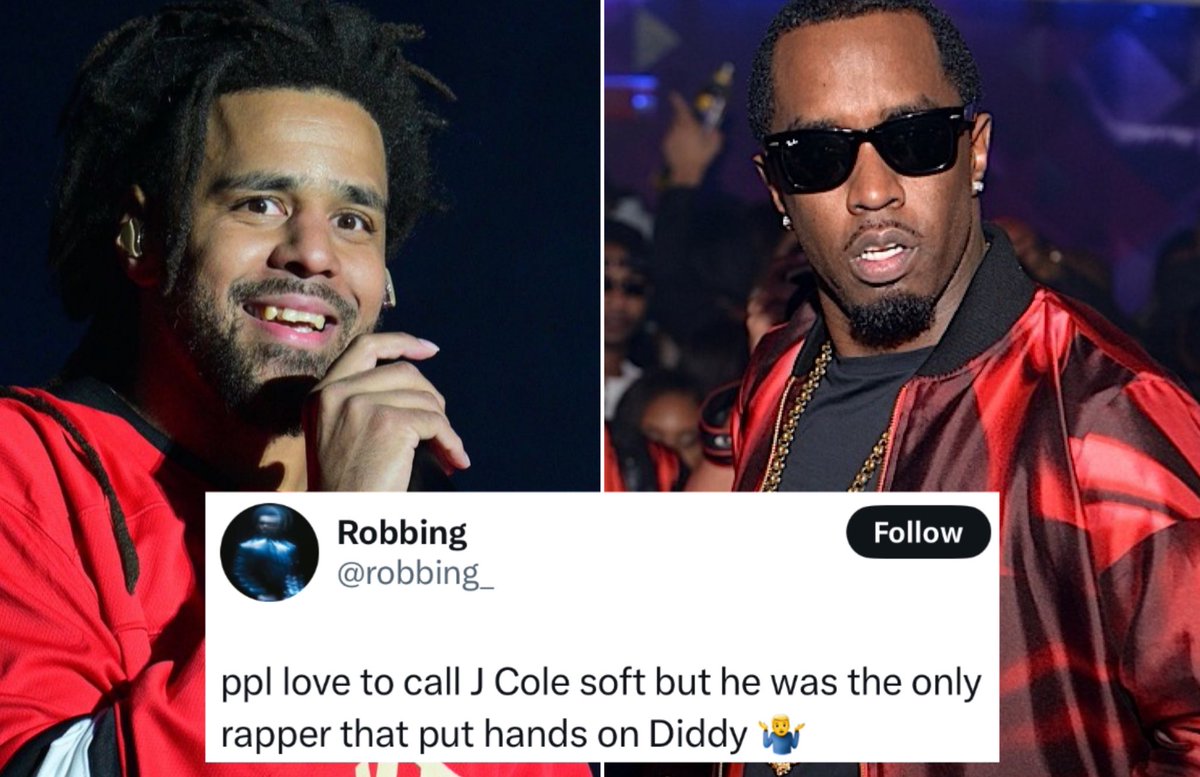 Man’s tweet goes viral after he says J Cole is the only one who has put hands on Diddy

📸: @atlpics