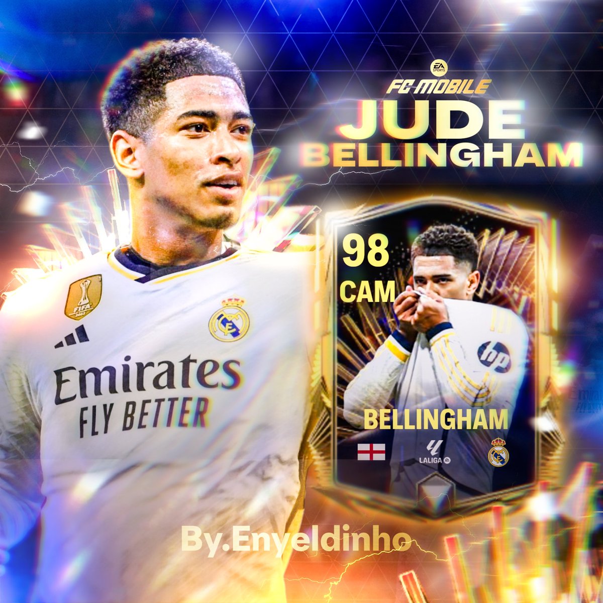 Enyeldicius JR. (@enyeldinho) on Twitter photo Diseño+Concepto🎨🖌
Jude Bellingham🏴|TOTS⚡️
Ya se hicieron oficiales los TOTS de LaLiga Española,donde fue presentado el señor Bellingham
¿Esperas esta carta con ansias?
Se Agradece 🔁❤️<a href="/tutiofifa/">Tío Fifah 🇨🇴 🇵🇸 حرة</a> <a href="/MadridistaaFC/">Madridistaa</a> <a href="/JoseAlep1/">PALLADINO</a> <a href="/NeuxFM/">Neux</a> Diseño+Concepto🎨🖌
Jude Bellingham🏴|TOTS⚡️
Ya se hicieron oficiales los TOTS de LaLiga Española,donde fue presentado el señor Bellingham
¿Esperas esta carta con ansias?
Se Agradece 🔁❤️<a href="/tutiofifa/">Tío Fifah 🇨🇴 🇵🇸 حرة</a> <a href="/MadridistaaFC/">Madridistaa</a> <a href="/JoseAlep1/">PALLADINO</a> <a href="/NeuxFM/">Neux</a>