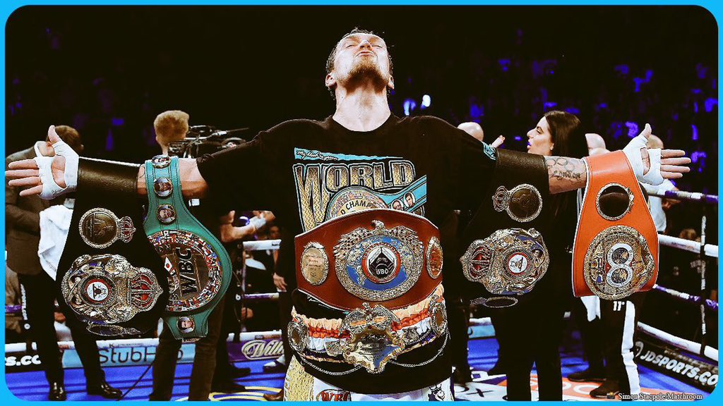 📋 Oleksandr Usyk has now completed boxing: 👑 WBA Cruiserweight 👑 WBC Cruiserweight 👑 IBF Cruiserweight 👑 WBO Cruiserweight 👑 Ring Cruiserweight 👑 WBA Heavyweight 👑 WBC Heavyweight 👑 IBF Heavyweight 👑 WBO Heavyweight 👑 Ring Heavyweight