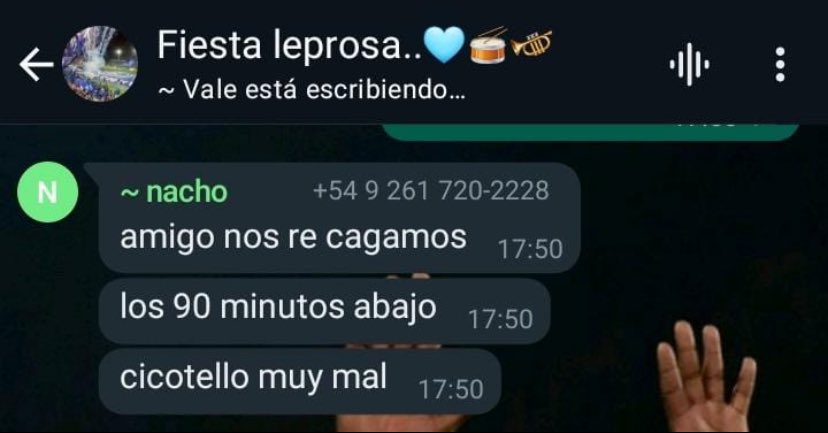 EnanoGC's tweet photo. Bueno se fue una linda semana twittera, entre Godoy Cruz y los sapo. Un poco de lo que dejo. https://t.co/slUsXavEon