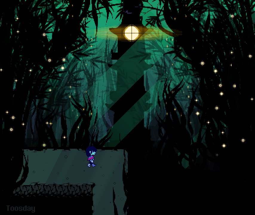 DEEPWATER WILDS ~ deltarune chapter 4 field area (fanmade)