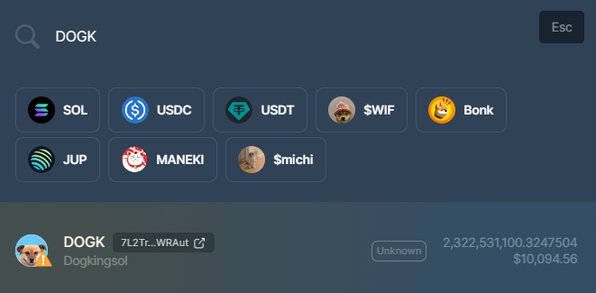dogkingsol's tweet photo. Hi @JupiterExchange we want to get added to your strict list.
$DOGK CA:7L2Tr7BWV1mi8fYt9gQzTQ2o12GcuwTDCjTCnqgWRAut
New Pull Request coming at you momentarily. https://t.co/xszBLhmvPA