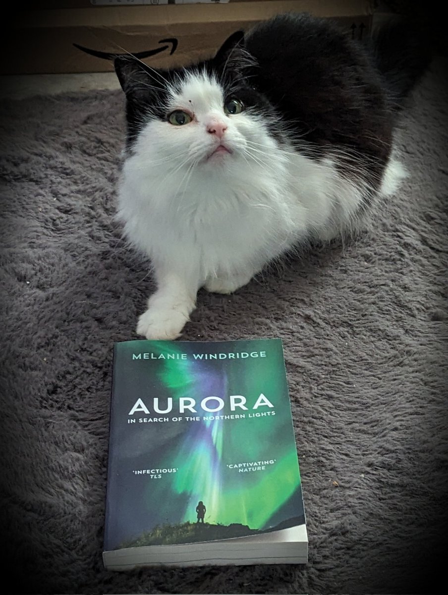 I finished reading 'Aurora' by @m_windridge today and it's a fantastic book. Part science reference book, part travelogue, all beautifully written. If you saw last Friday night's historic storm and want to know why it happened, this is the book you need.