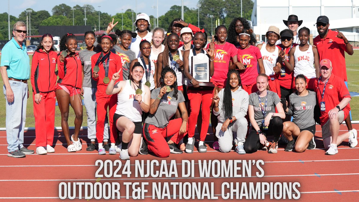 BACK-TO-BACK OUTDOOR NATIONAL CHAMPIONS! #FeelTheThunder