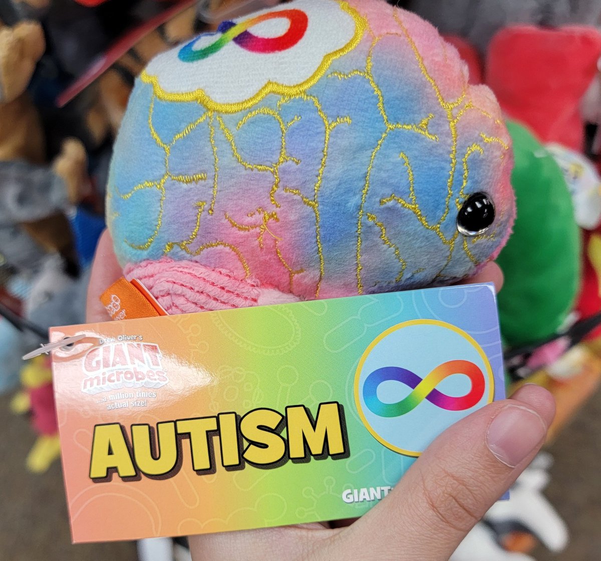 Holy shit they have a plush for Autism