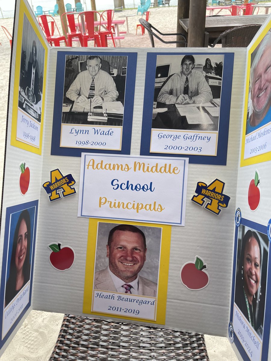 This is Adams. Mrs. Mitchell was the first principal under the new mascot (Golden Eagles) and she will be the last. 🎈💕✅🎉🎊. Congratulations to all of the former leaders.