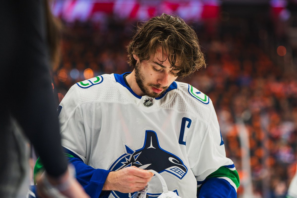 Canucks's tweet photo. Captain Flow https://t.co/BCqGhOZ8iP