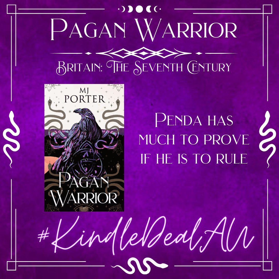 #Pagan Warrior is on sale all this month with #AmazonAU Book 1 in the Gods and Kings series. Penda, a warrior of immense renown, has much to prove if he is to rule the Mercian kingdom. books2read.com/PaganWarrior #SeventhCentury #Amazon #Kindle #BookDeal