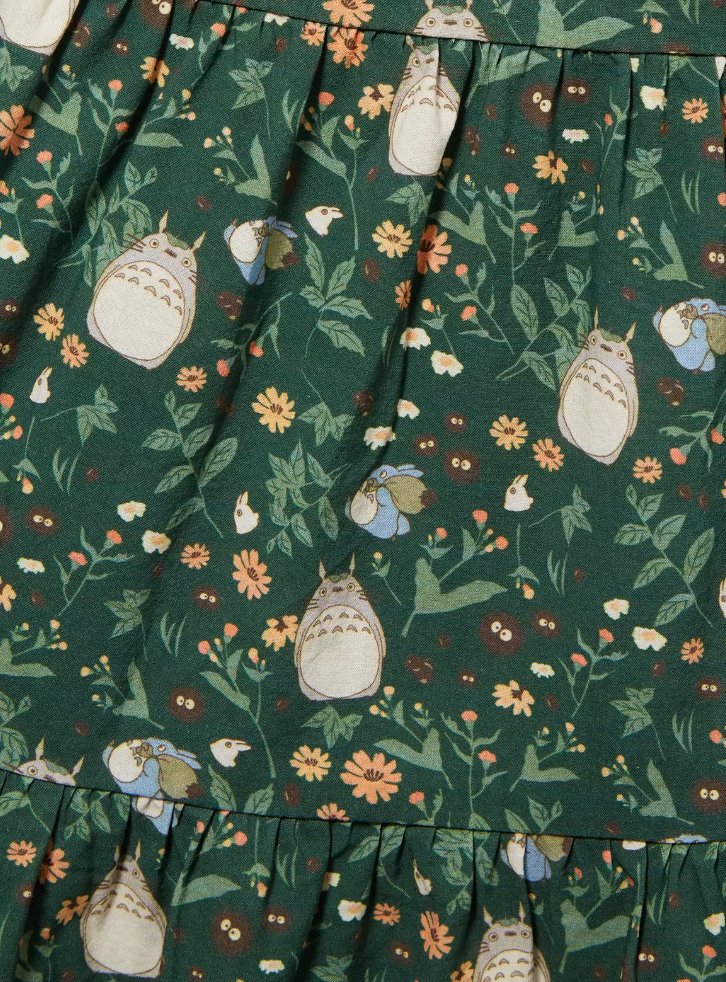 Whimsy up your wardrobe with this gorgeous Studio Ghibli #MyNeighborTotoro dress 🍃😍 bit.ly/3WM1JNi