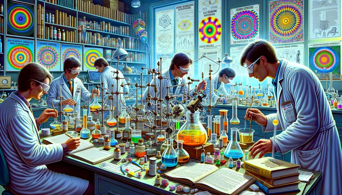 therealfunguys's tweet photo. Part 1: The 1990s Cultural Shift and Renewed Curiosity

The revival of interest in psychedelics during the 1990s was marked by a cultural shift and growing disillusionment with traditional psychiatric treatments. During the 1970s and 1980s, the prevailing social attitudes and legal restrictions had stifled scientific exploration into psychedelic substances like LSD and psilocybin. However, by the 1990s, society was beginning to rethink its approach to mental health. New attitudes toward personal well-being and holistic health emerged, and there was rising dissatisfaction with the side effects of existing psychiatric medications.

Simultaneously, a new generation of scientists, influenced by countercultural ideals and early clinical studies, wanted to challenge prevailing stigmas surrounding psychedelics. They were curious about their potential to treat conditions that conventional psychiatric treatments couldn't effectively address. As this curiosity intersected with advancements in neuroscience, it became clear that psychedelics warranted a second look.

Part 2: Early Scientific Foundations for Revival**

While the 1990s saw the resurgence of public interest in psychedelics, the scientific foundation for this revival began a decade earlier. In the 1980s, pioneering researchers like Alexander Shulgin published detailed chemical syntheses and personal experiences with various psychedelics, providing a framework for renewed inquiry.

Meanwhile, early research by Dr. Rick Strassman on DMT at the University of New Mexico revealed how psychedelics affected the brain. His studies opened new avenues of exploration, encouraging researchers to challenge the stigma around these substances.

Additionally, organizations like MAPS (Multidisciplinary Association for Psychedelic Studies) promoted responsible research into the therapeutic use of psychedelics. They advocated for rigorous scientific protocols that would ensure safety and produce meaningful data.

Part 3: The Promise of Psychedelics in Mental Health

The 1990s revival of interest in psychedelics was also fueled by an emerging understanding of their potential to address mental health issues more effectively. Traditional psychiatric medications often led to side effects and limited improvements, which left many patients dissatisfied. This growing disillusionment created a fertile ground for alternative approaches.

Psychedelic substances showed promise in helping patients access repressed emotions and confront deeply rooted traumas under the guidance of therapists. Early studies suggested that substances like psilocybin and MDMA could reduce symptoms of depression, anxiety, and PTSD more quickly and with fewer side effects than traditional treatments.

These preliminary findings encouraged scientists to explore how psychedelics could be used in conjunction with psychotherapy. Researchers began designing clinical trials that ensured patient safety while exploring the potential of these compounds in a controlled environment.