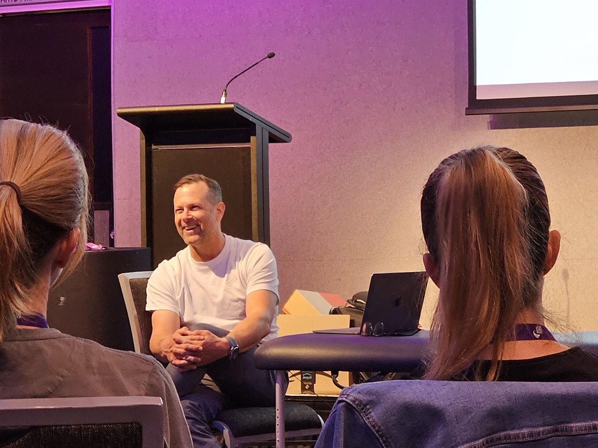 Dr <a href="/AtholThomson/">Athol Thomson</a> (Podiatrist and research scientist) delivering his workshop ‘My Plantar Fascia Popped: What happens now? Management of acute plantar fascia injuries.'
#2024SEPAConf