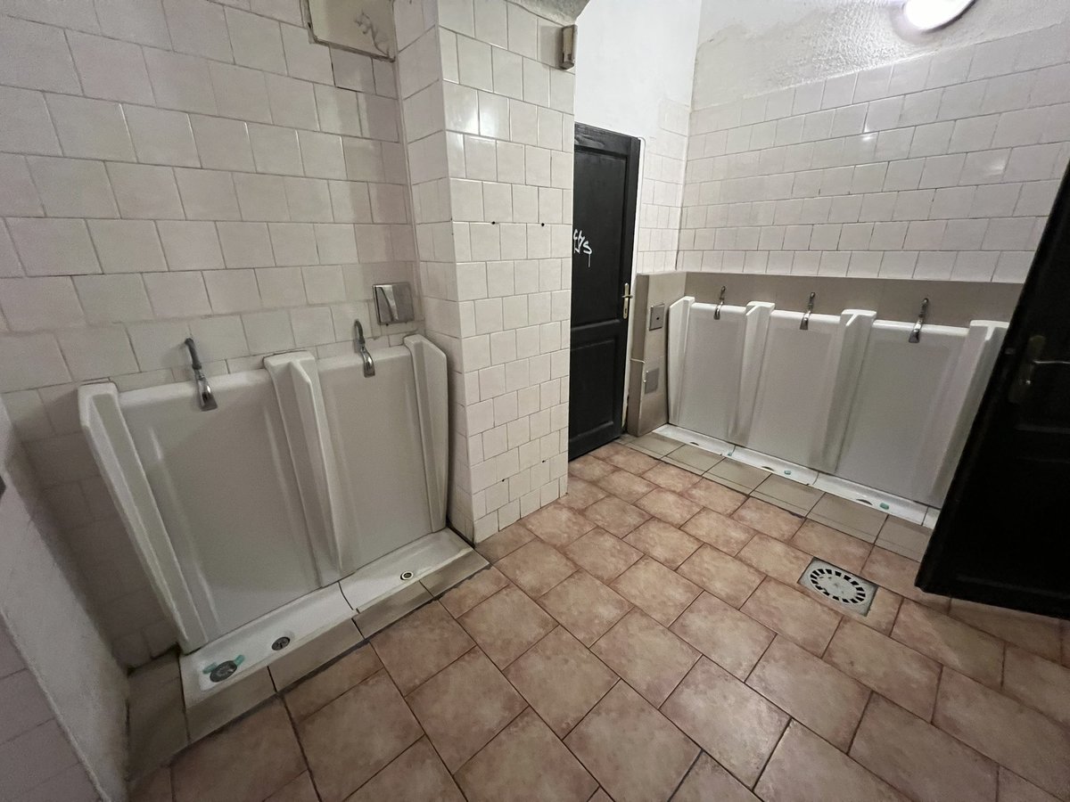 U Rudolfina, Křižovnická 60/10, Prague 1. 

Very old school, very fresh, big simultaneous flush made me feel like a champion.

8/10.