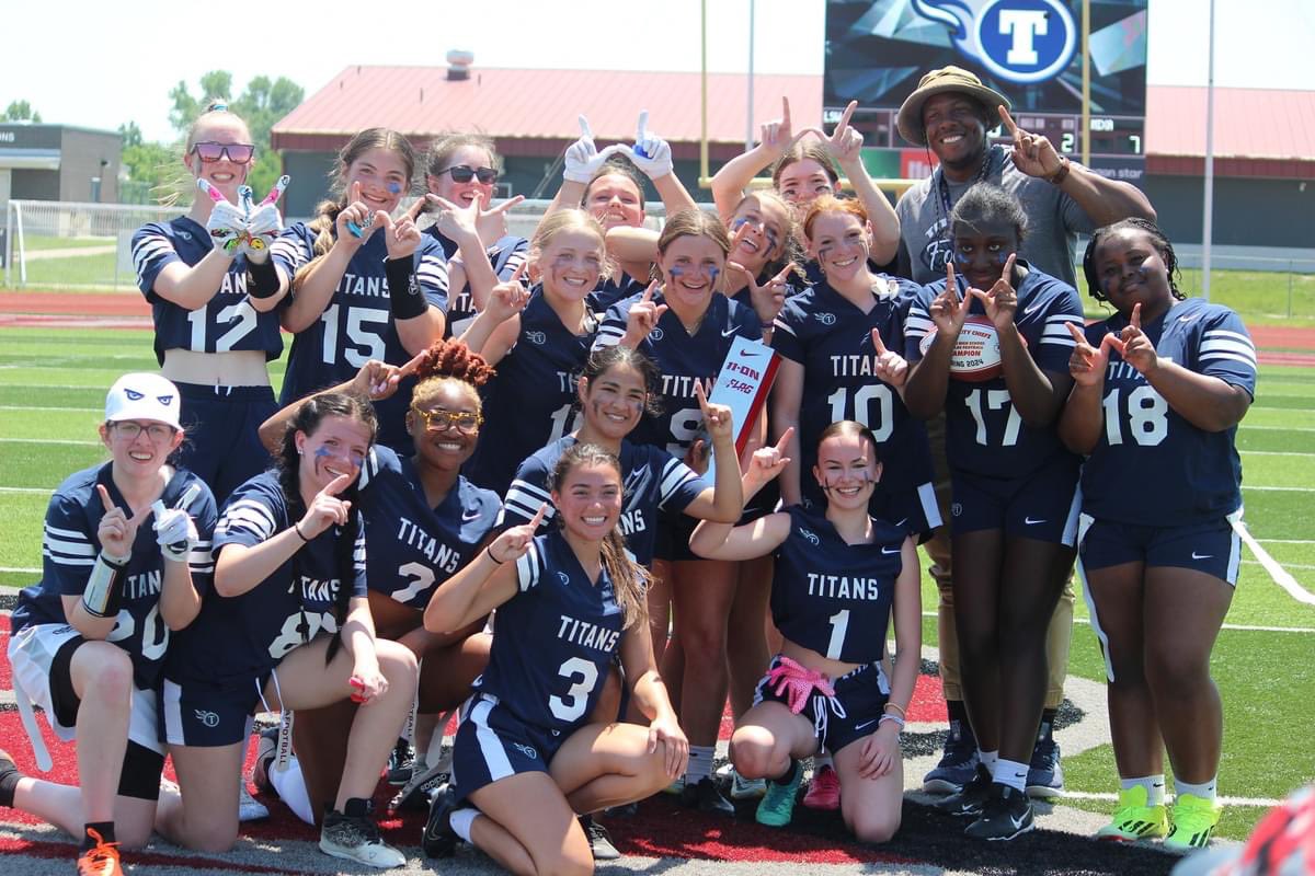 #IseeATitan our <a href="/PiperCostello/">Piper Costello 2025</a> and Lees Summit West Flag football took the ‘ship in their tournament 18-7

@piper with an interception and a ton of tackles

#NFLFlagFootball  #kcchiefs