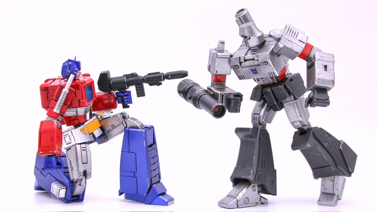 Prime vs. Megs! #transformers #toyphotography