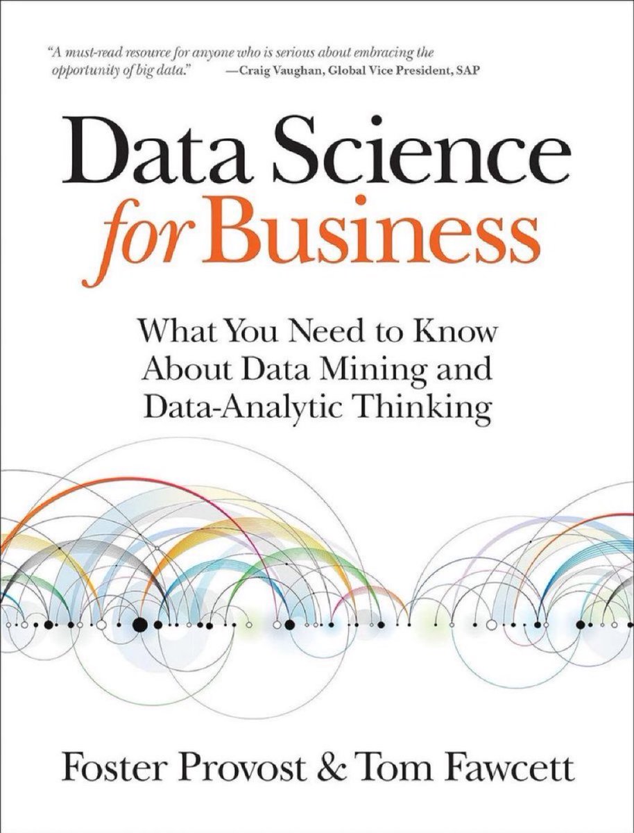 #DataScience for Business — What You Need to Know about #DataMining and Data-Analytic Thinking: amzn.to/3dRgs18

—————
#AI #MachineLearning #DataLiteracy #AnalyticThinking #BusinessAnalytics #DataAnalytics #DataScientists #Analytics #DataLeadership @LeadershipData #CDO