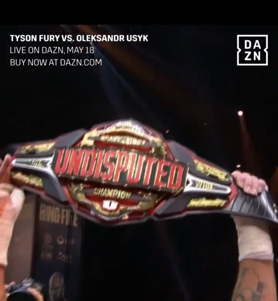 Usyk was also crowned the new TNA champion.