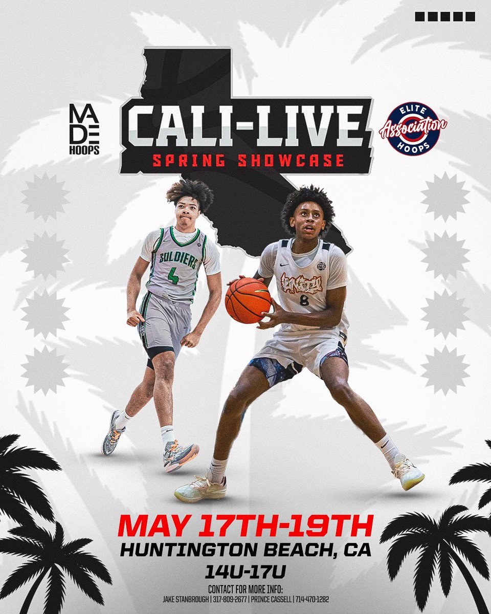 Current & former shoe brand programs taking adv. of live events that @madehoops x @EHACircuit has to offer this wkd @teamwhynot @JalenGreenElite @VegasEliteBC @LakeshowHoops @BTIHoops @DTermined_ @_PlayersFirst @Elev8EliteBball @FOHSeattle @P_George_Elite @HooptownElite