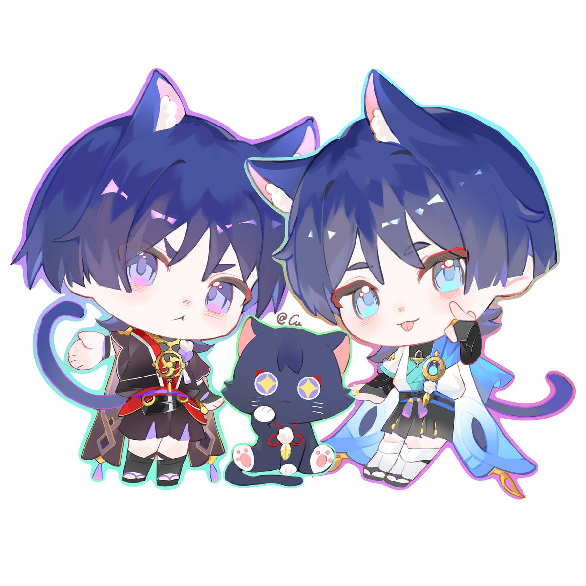 Cu09291's tweet photo. 散咪…占领世界！
#scaramouche #wanderer #散兵 https://t.co/VFTFJHOGD0