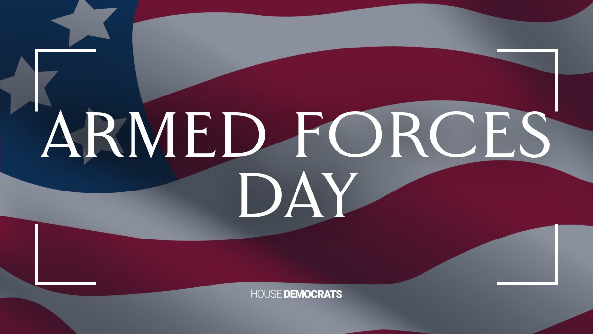 Armed Forces Day honors our heroic servicemembers for all that they do to protect our country and the freedoms we hold so dear. Today and every day, let’s thank them for their bravery and sacrifice.