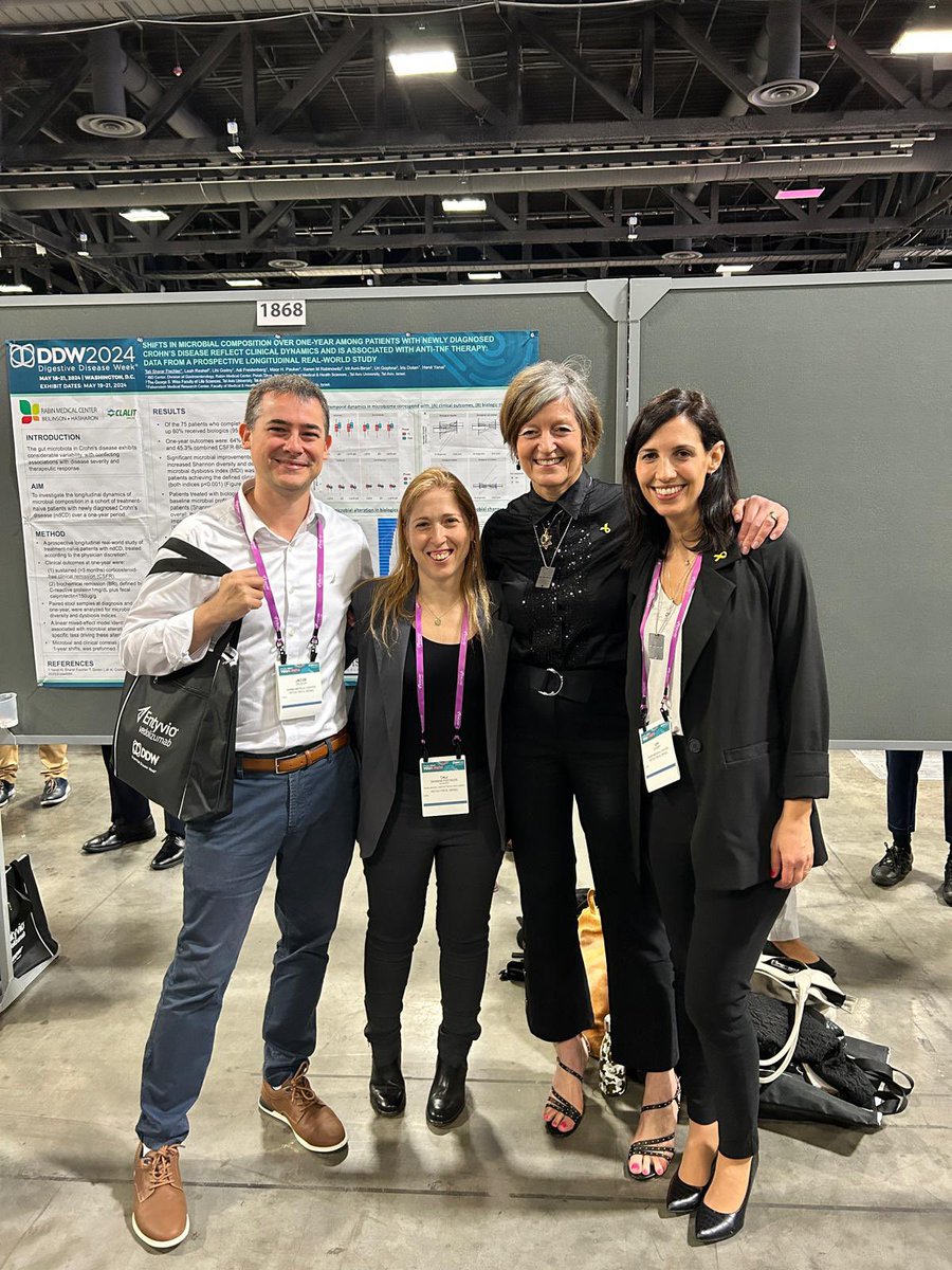 Tali Sharar Fischler (@tali_fischler) on Twitter photo Great first day at #DDW2024 with <a href="/Iris_Dotan/">iris dotan</a> <a href="/HenitYanaiMD/">Henit Yanai</a> <a href="/LGodny/">Lihi Godny</a> <a href="/GastroRMC/">Gastroenterology - Rabin Medical Center</a> Great first day at #DDW2024 with <a href="/Iris_Dotan/">iris dotan</a> <a href="/HenitYanaiMD/">Henit Yanai</a> <a href="/LGodny/">Lihi Godny</a> <a href="/GastroRMC/">Gastroenterology - Rabin Medical Center</a>
