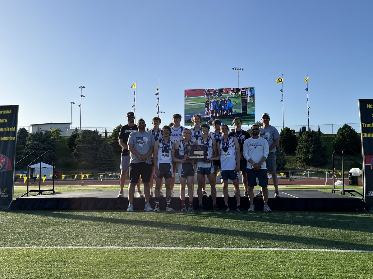 Congratulations, Axtell High School – the 2024 NSAA Class D Boys State Track & Field co-champions! #nebpreps