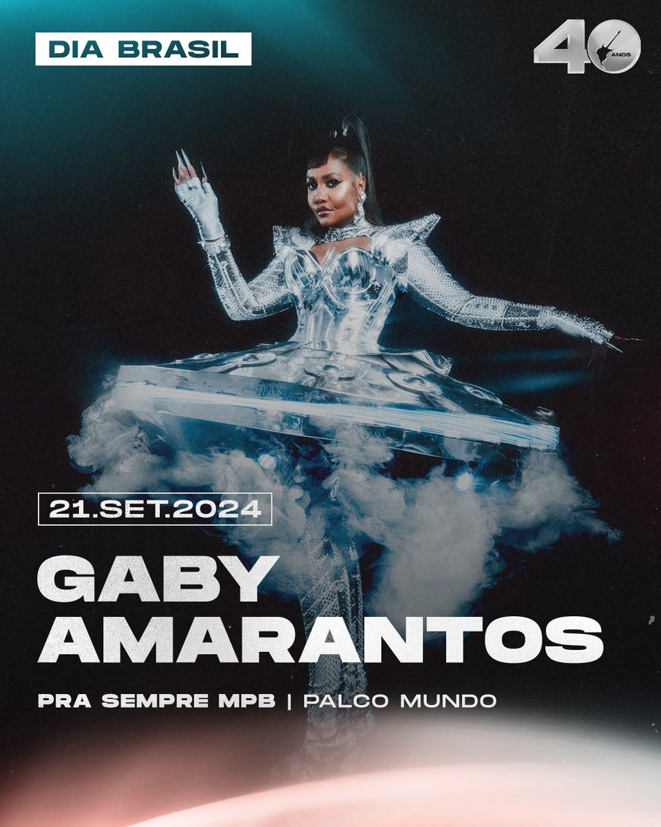 PODER DO NORTE NO #RIR ⚡️ Acharam mesmo que a mamãe não ia pousar a nave dela no Palco Mundo do @rockinrio? 🛸🌏 Pois se preparem que agora esse festival vai TREMER! #rockinrio2024 #GabyNoRIR #RockInRio40Anos