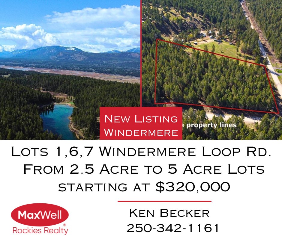 🏔Take a look at our New Listings in the Columbia Valley!

View more: realestateinvermere.ca/officelistings… 

😊 Follow for weekly updates. 

#yyc #yeg #panoramamountainresort #realestate #canada #maxwellrealty #columbiavalleyrealestate #realestateinvesting #realestatelisting #realestategoals