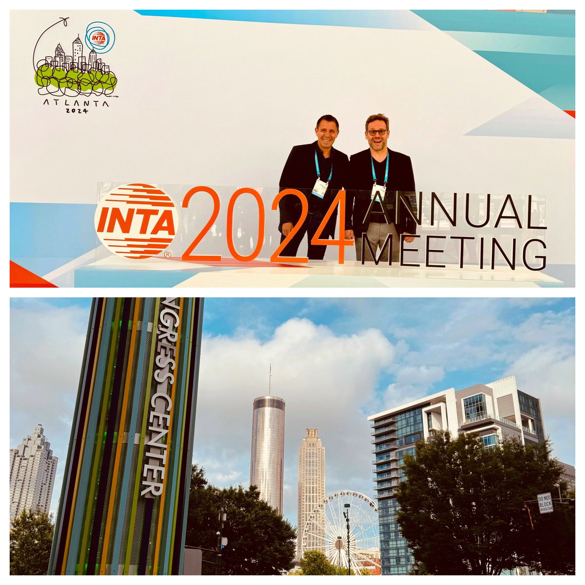 solidnames's tweet photo. C’est parti pour #INTA2024 à #Atlanta 🇺🇸

5 jours de rendez-vous et de moments privilégiés avec nos clients et de nouvelles rencontres à venir pour @anthony_don et @jfpoussard https://t.co/uFR5kdeWDc