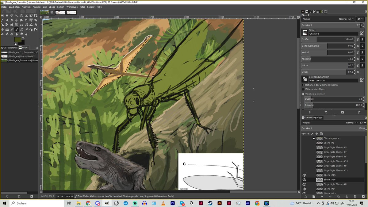 We are having fun with Triassic insects... #Paleostream twitch.tv/paleostream