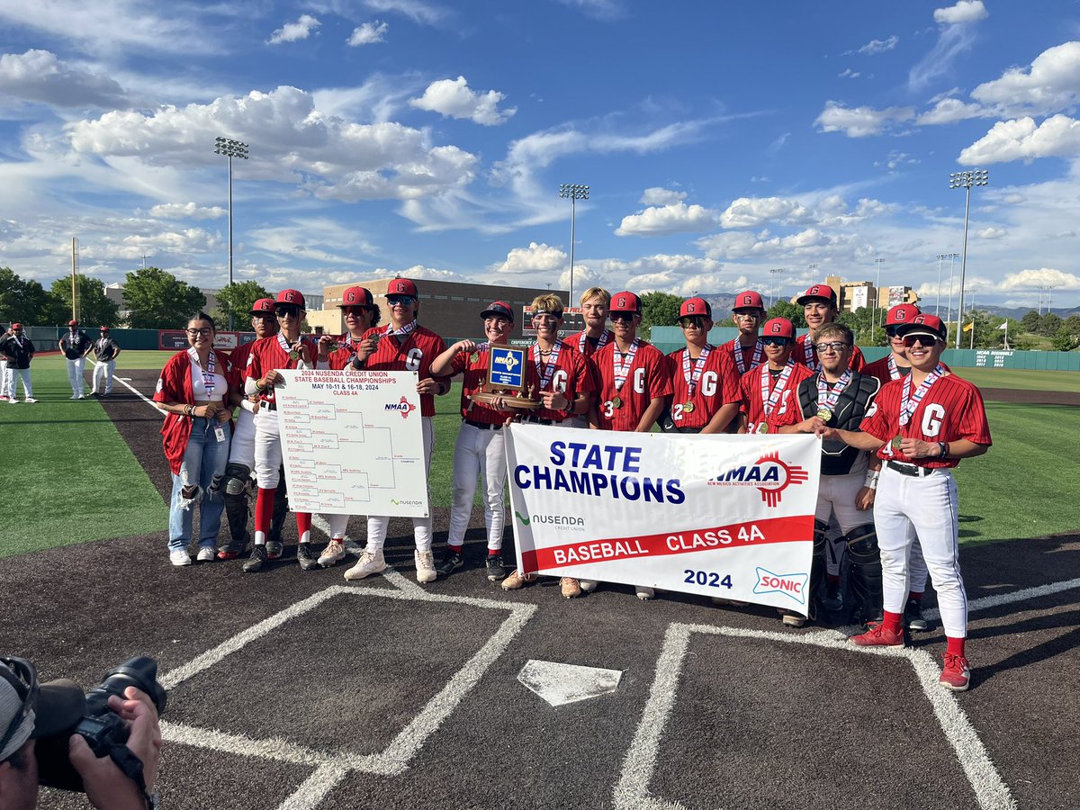 NMAA (@_nmaa) on Twitter photo The Grants Pirates win the 2024 Nusenda Credit Union State 4A Baseball Championship, over the Artesia Bulldogs, 5-3. <a href="/nusendacu/">Nusenda Credit Union</a> The Grants Pirates win the 2024 Nusenda Credit Union State 4A Baseball Championship, over the Artesia Bulldogs, 5-3. <a href="/nusendacu/">Nusenda Credit Union</a>