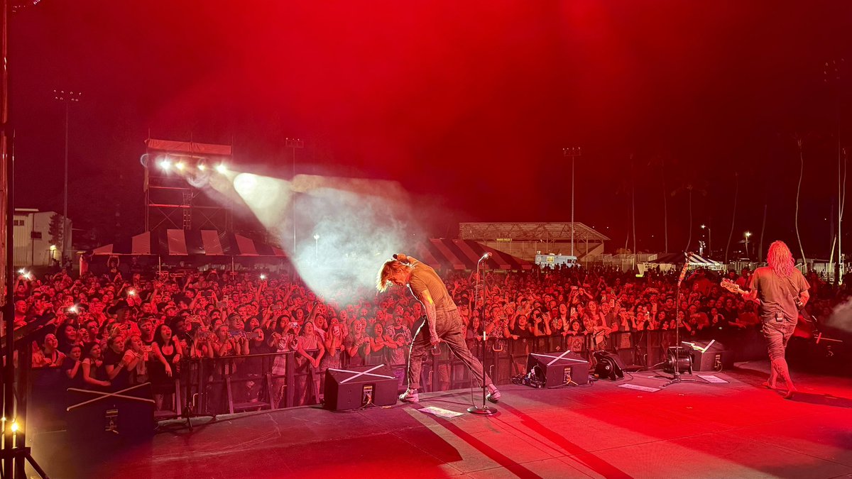 A raucous night at Ward Field on Joint Base Pearl Harbor Hickam in Honolulu, Hawaii !!!