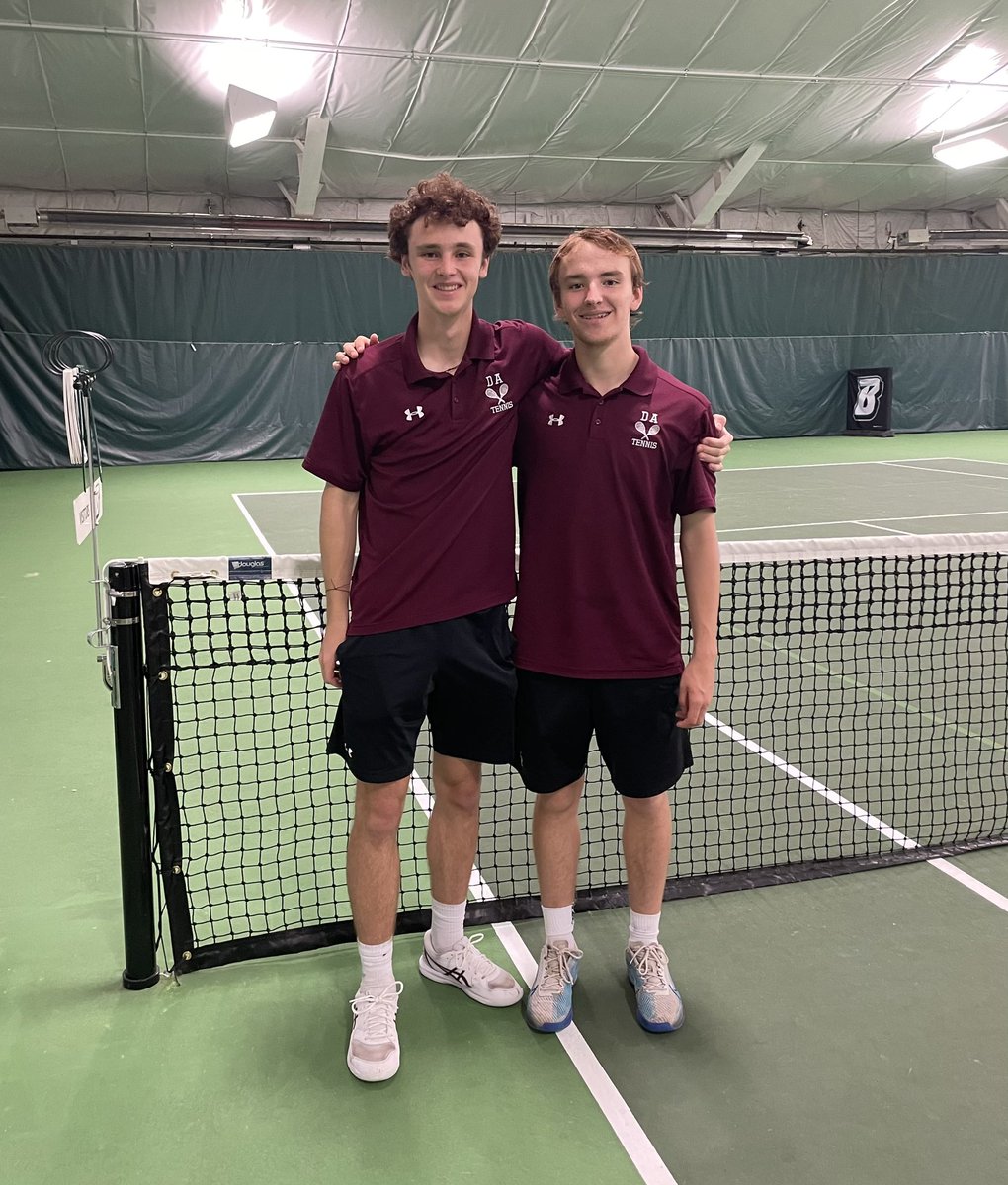 Big congrats to Delhi’s Risdon Reed &amp; <a href="/tabor_reed/">Tabor Reed</a> on qualifying for the <a href="/NYSPHSAA/">NYSPHSAA</a> Tennis Tournament! The Bulldogs defeat Chenango Forks (7-5, 6-4). They are off to Flushing Meadows. First time DA has sent a duo to states!