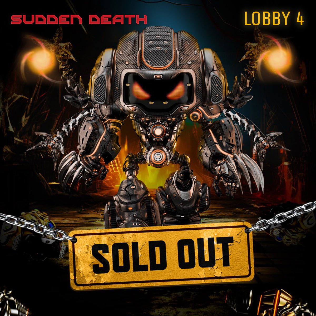 SDT 4 is SOLD OUT #SuddenDeath Tournament date, and time TBA