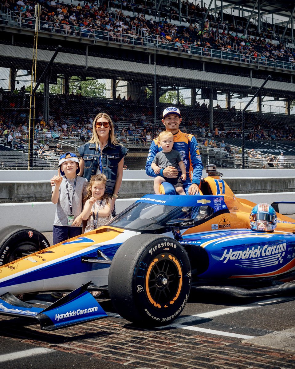 We made the Indy 500!!!! Huge thanks @ArrowMcLaren, @TeamHendrick, @HendrickCars and everyone that’s a part of this. Fast 12 tomorrow!