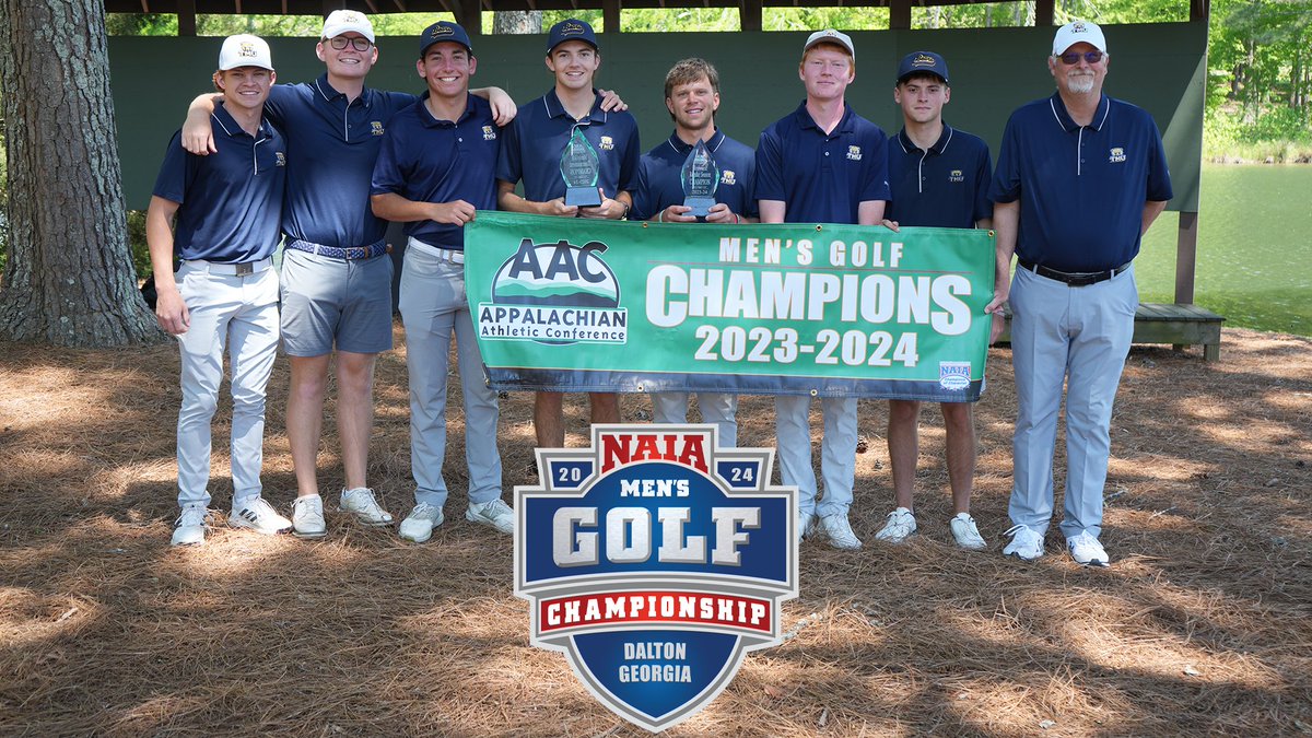 ⛳️ On to the big stage... @TMUBears to represent #AACMGOLF at the #NAIAMGolf National Championship ➡️ bit.ly/3V7pj6e #ProudToBeAAC