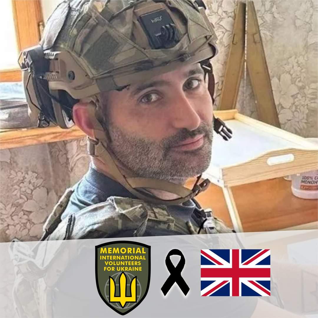 Our Beloved British Brother Daniel Burke, who had been serving in Ukraine as a Volunteer succumbed on the Battlefield.

Honor, Glory and Gratitude To Our Brother.
2023!