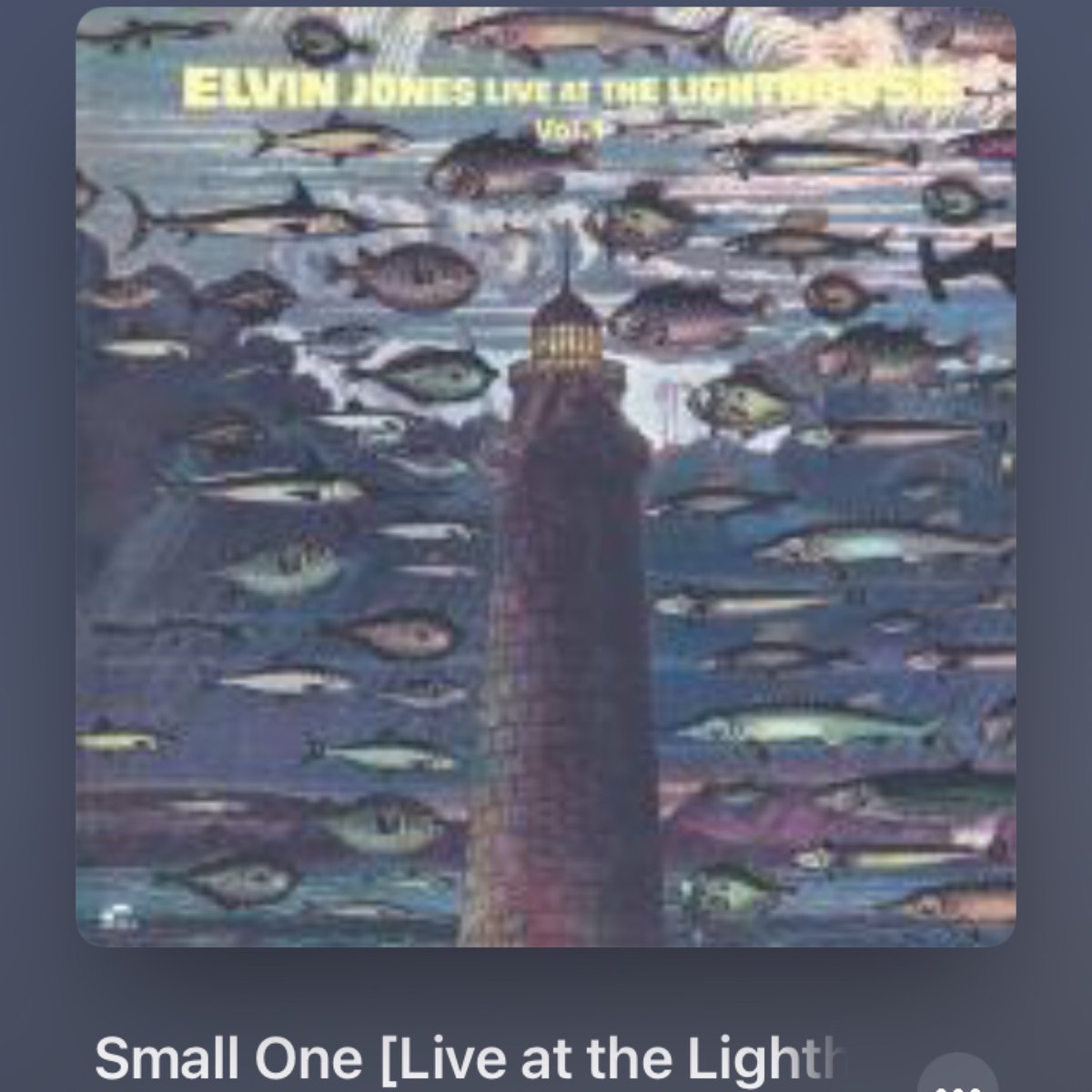 #Nowplaying Small One [Live at the Lighthouse, Hermosa Beach, California, September 9, 1972] - Elvin Jones (Live at the Lighthouse Vol. 1) #ElvinJones #jazz #drums #70s #エルヴィン #lighthouse #1972 youtube.com/results?q=Smal…