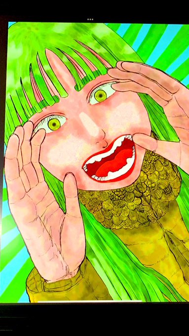 「緑髪 長袖」のTwitter画像/イラスト(新着)