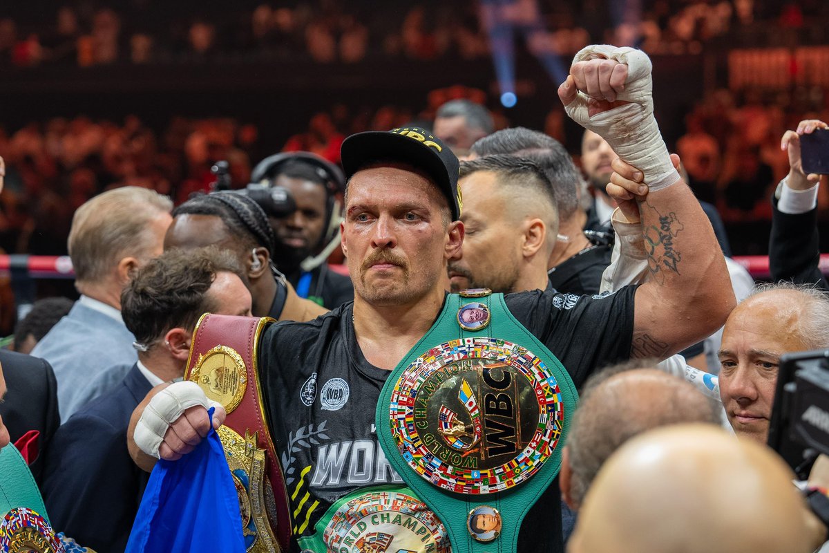 The 21st century have witnessed the greatest of all fights and unveiled to the world the undisputed heavyweight boxer on the planet : Oleksandr Usyk On the land of Riyadh, history has been made. great fight Fury as expected, looking forward for the rematch!
