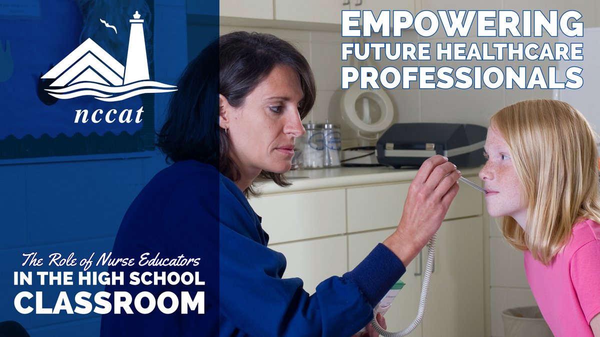 Join #NCCAT for 'The Role of Nurse Educators in the High School Classroom: Empowering Future Healthcare Professionals' in September. Apply now and spread the word to other educators. For more, visit tinyurl.com/2zpf9j5y