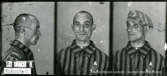 19 May 1903 | A Polish Jew, Moszek Rozencwajg, was born in Będzin. A locksmith assistant. In #Auschwitz from 25 October 1941. No. 22240 He perished in the camp on 30 October 1941.