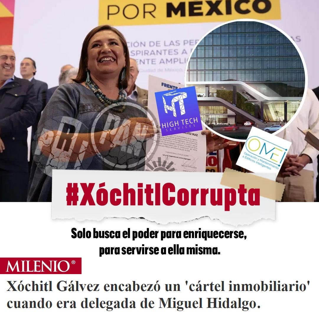 #XóchitlCorrupta