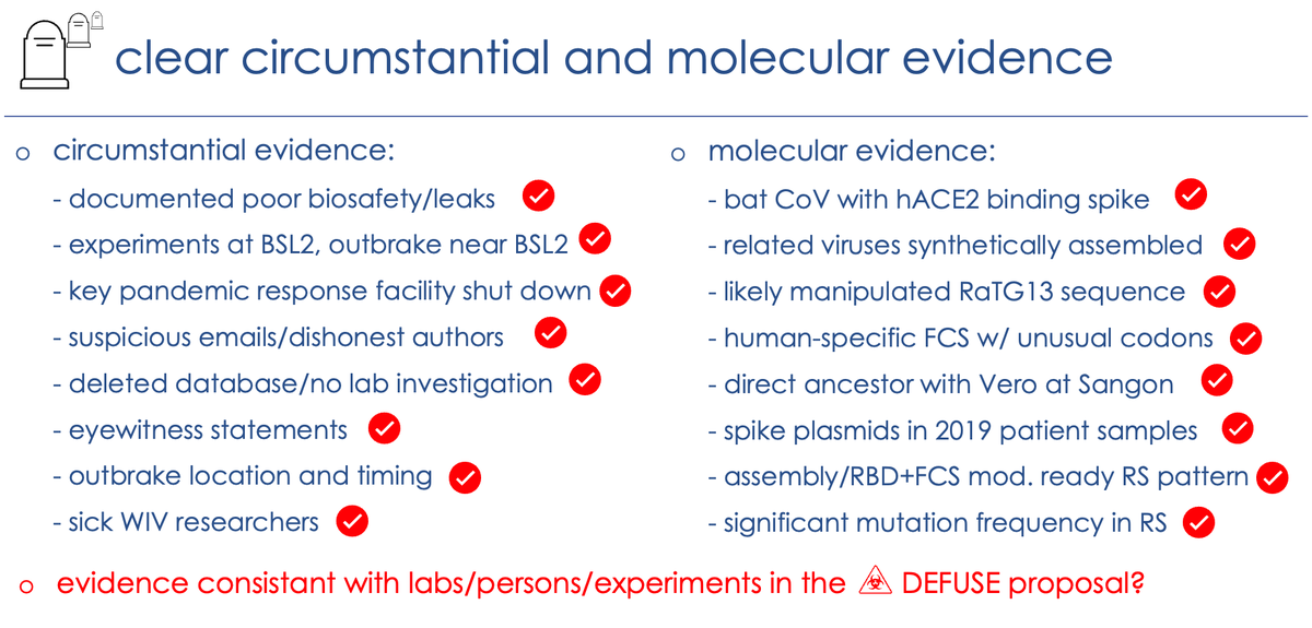 @DrHermiz @MonaRahalkar it was engineered in a DEFUSE-like project, the evidence is overwhelming. No one tried to hide the genetic assembly. IMO the CCP would not deliberately release a virus which they described in such detail in a DARPA grant. no nation was prepared for this. I am strongly leaning 1.