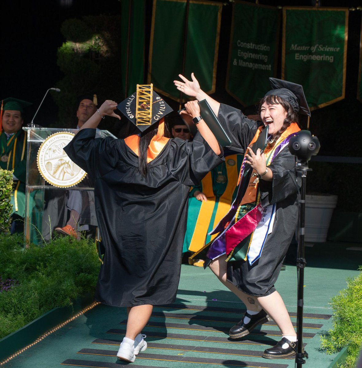 calpolypomona's tweet image. We're proud to send off another class of engineers ready to shape the future! 
@cppengineering Class of 2024, you earned this moment and we'll always be proud to call you Broncos 🐴 🎓 
#CPPgrad
